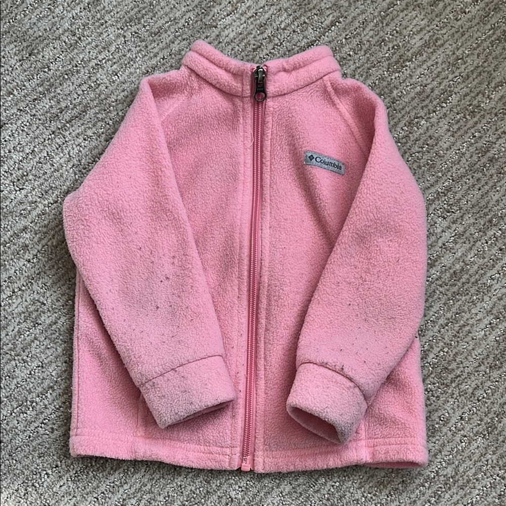 Columbia Pink Fleece Jacket
